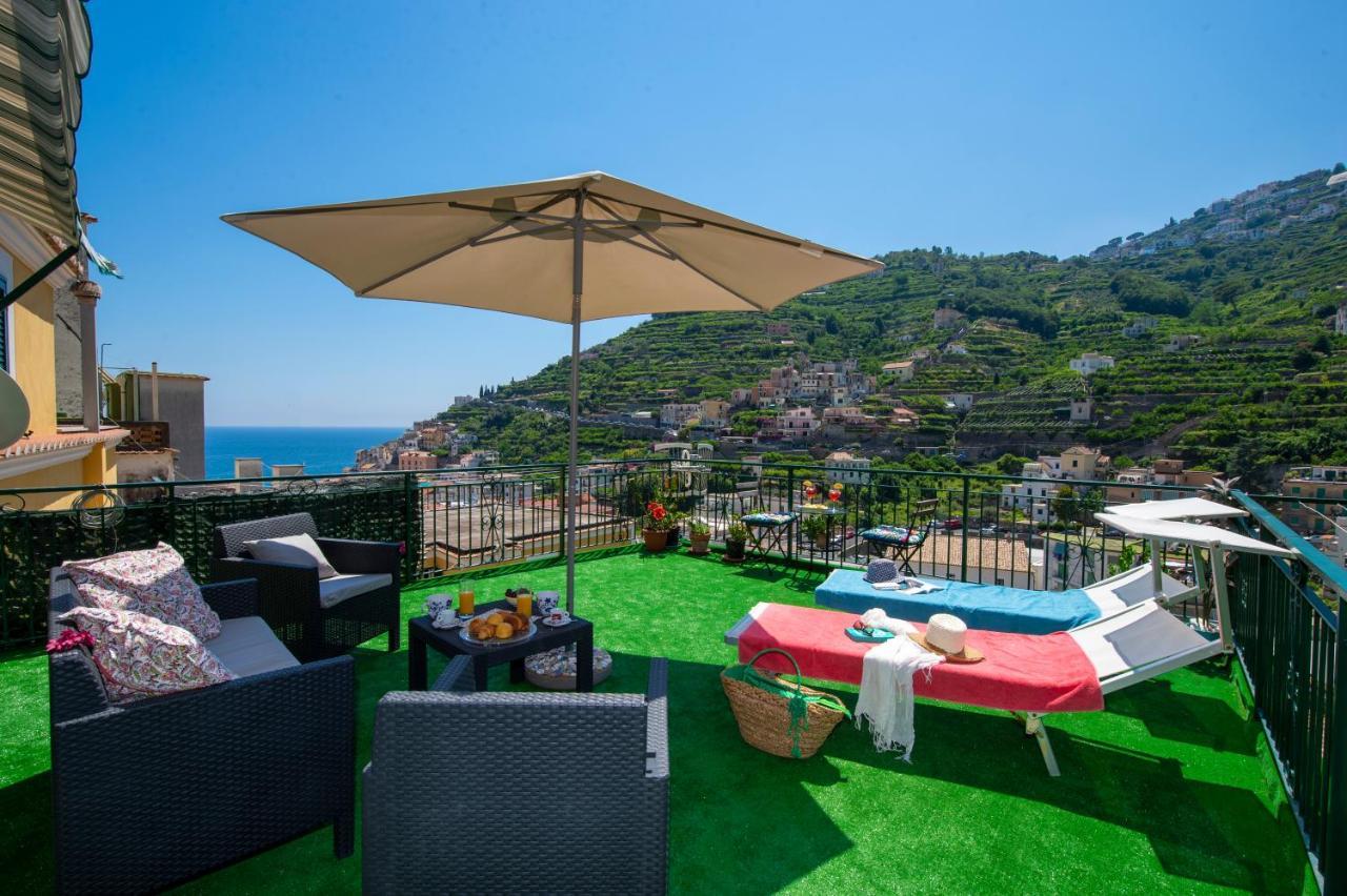 Villa Zaffiro House Minori Esterno foto