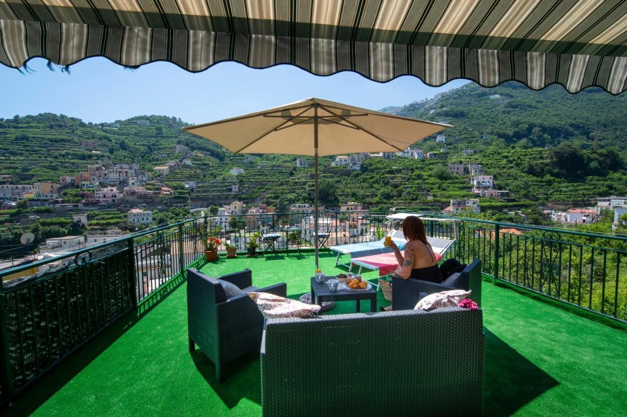 Villa Zaffiro House Minori Esterno foto