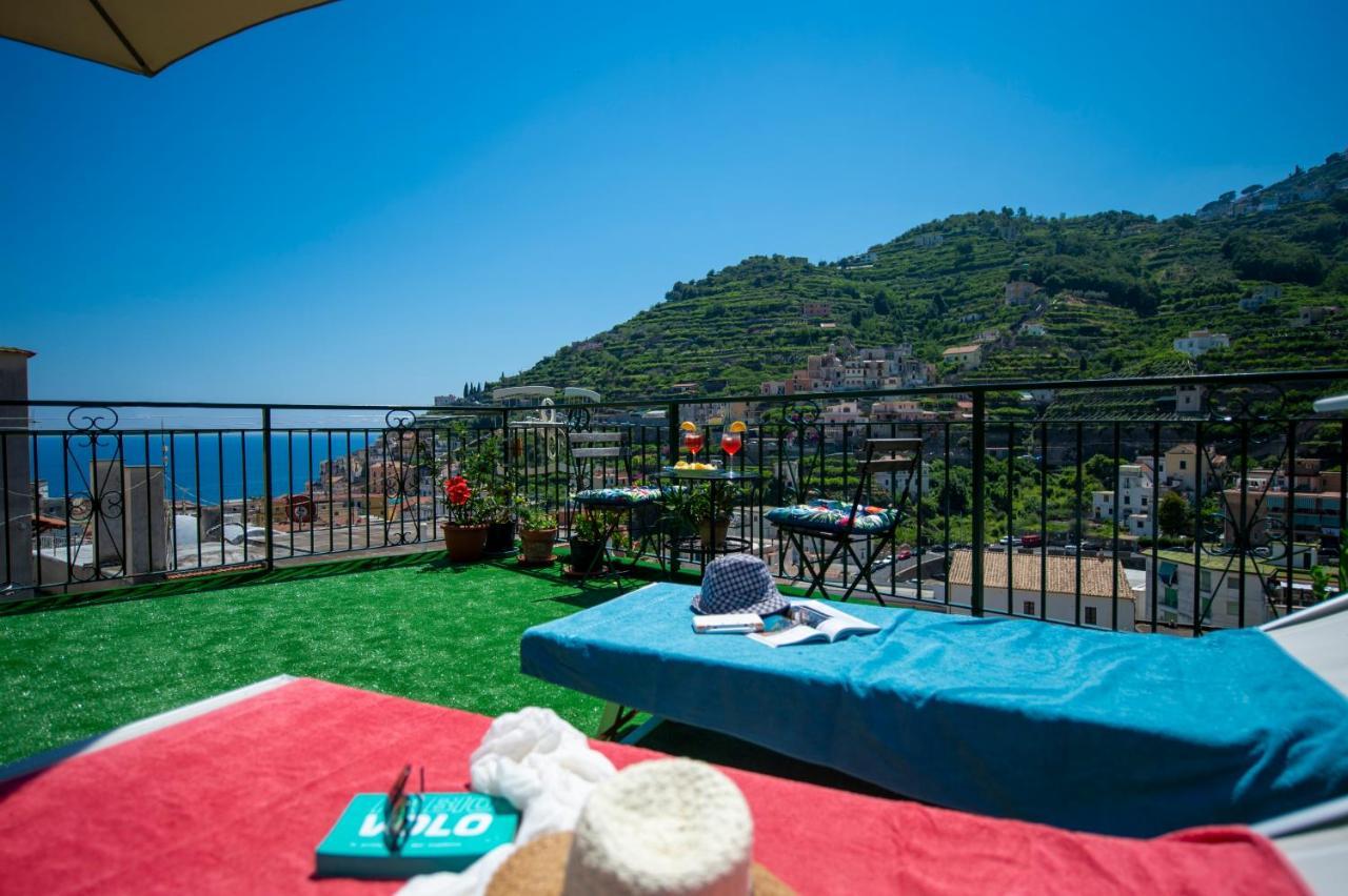 Villa Zaffiro House Minori Esterno foto